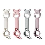 4 Pcs Abridor De Garrafa Abridor De Jarras Light Tampas De Lata De Refrigerante Ferramentas De Abridor De Lata Elétrico Abridor De Vinho De Jarro Doméstico