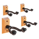4 Pcs Cabide De Parede Da Guitarra Gancho Cabide De Guitarra