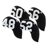 4 Pcs Conjunto Headcover Golfe Golf Club Iron Head Covers 