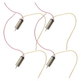 4 Pçs Motor Drone Dc 3 7v 7 16mm Micro Propeller Eixo 0 8mm
