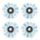 4 Pcs Rodas De Skate Light Up Roller 58mm X 32mm Rodas De