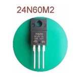 4 Peças 24n60m2 Mosfet Transistor Fonte Ps4