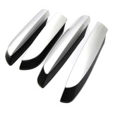 4 Peças De Capa De Bagageira Roof Rack Rail End Para Toyota