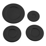 4 Peças De Fogão Fogão Tampa De Queimador A Gás 55 Mm 75