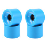4 Peças De Rodas De Skate De Longboard 51 X 70 Mm Poliuret