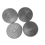  4 Peças Sapata Redonda Elevador Automotivo 120mm Encaixe