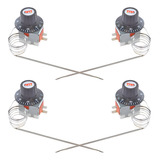 4 Peças Termostato Tiwa 50 300 c 30a Fornos Fritadeiras