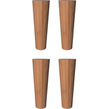4 Pés Palito 15cm 4 Chapinhas 4 Sapatas 20 Parafusos