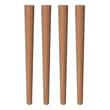 4 Pés Palito 60cm 4 Chapinhas 4 Sapatas 20 Parafusos