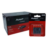 4 Pilhas Alcalina Aaa Para Controle Tv Ar Condicionado Avant