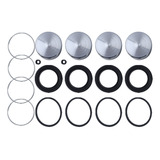 4 Pistões Kit Reparo Pinça De Freio Dianteira Gm Opala 71 92