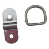 4 Pitão Inox Para Toldo E Cortina Chapinha C Argola Tombar