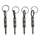 4 Plugs P10 Para Porta Chaves Amplificador Marshall Fender