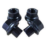 4 Porca Guia Roda Tras 22x49mm Chave 32 Oscilante Mb Carreta