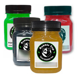 4 Potes Bubble Tea Chá Tea Fruit Mix Boba Suco Bolinhas Top