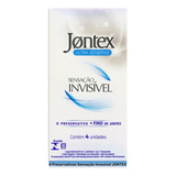 4 Preservativo Camisinha Jontex Sensitive Sensação