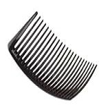 4 Presilhas Pente Para Cabelo Acessório Penteado Preto 8cm