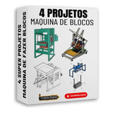 4 Projetos Maquina De Fazer Blocos