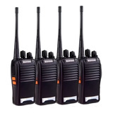 4 Rádios Comunicador Walktalk Baofeng 777s