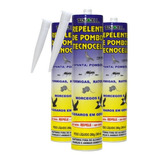 4 Repelentes Pombo Morcego E Insetos 300ml Gel Anvisa