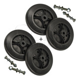 4 Roda Dianteira Aro 6 1009 De Banho Para Cadeira De Rodas