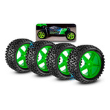 4 Roda Pneus Automodelo Buggy 1 10 Himoto Hsp Traxxas Kyosho