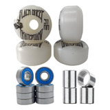 4 Roda Skate Black Sheep Street 51mm Rolamento E Espaçador