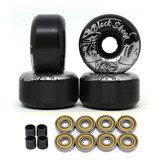 4 Roda Skate Street 54mm Black Sheep C Rolamento E Espaçador