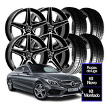 4 Rodas Aro 20 Mercedes C250 Gla 200 Pd 04 Pneus 245 35r20