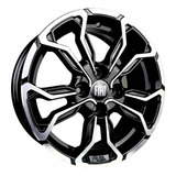 4 Rodas Fiat Strada Argo Aro 14 Black S271 M16 Parafusos