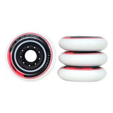4 Rodas Freestyle Traxart Volt Branco 80mm 85a Hr Brinde