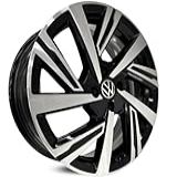 4 RODAS KR S46 MODELO NOVO VIRTUS ARO 15X6 4X100 ET38 Cor Preta Diamantada