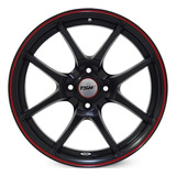 4 Rodas Tsw Modelo Trackstar Aro 15x6 4x100 Et38