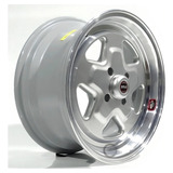 4 Rodas Weld Pro Star Aro 15 Tala 7 E Tala 4 4x100 C9 Lob Cor Prata Diamantada