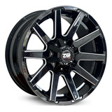 4 Rodas Zeus Zwat6 Off road Ram 3500 Aro 20x9 8x165 Et 0