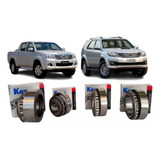 4 Rolamento Diferencial Dianteiro Toyota Hilux Sw4 2005 2015