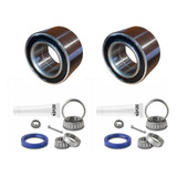 4 Rolamentos Roda Dianteira Traseira Gol G2 G3 G4 G5 S abs