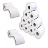 4 Rolo Etiqueta Couche 10x15 100x150 Zebra Elgin Cor Branco