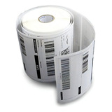 4 Rolos Etiquetas 10x15 100x150 Térmica Serrilha Zebra Elgin Cor Branco Opção Etiquetas