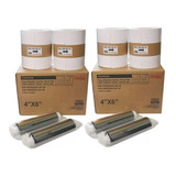 4 Rolos Papel Fotográfico 10x15 Fuji Ask 300 1600 Cópias 
