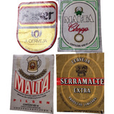 4 Rótulos Antigos De Cerveja Anos 90 Serramalte Malta Kaiser
