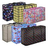 4 Sacola Grande Paraguai Sacoleira Sacolão Bolsa Viagem 90cm
