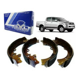 4 Sapata Freio Lona Traseira Hilux 2005 2006 2007 Em Diante