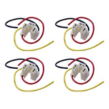 4 Soquetes Farol Lâmpada H4 H5 Fio 1 5mm Corsa Gol Uno