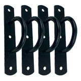 4 Suporte Teto Trx Saco Boxe Argola Suspensão Corda Cross