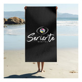 4 Toalhas De Praia Personalizadas 70x140cm