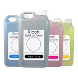 4 Toner Kg Compativel Para Ricoh Mpc 2030 2050 2051 2551