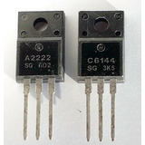 4 Transistor 2sa2222 2sc6144 A2222 C6144 2 Pares