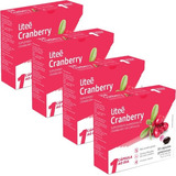 4 Uni Cranberry 30 Caps Tratamento Infecção Urinária Litee