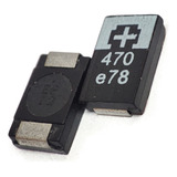 4 Unid Capacitor Tântalo Ci Smd 470uf 2 5v P Ps3 Original